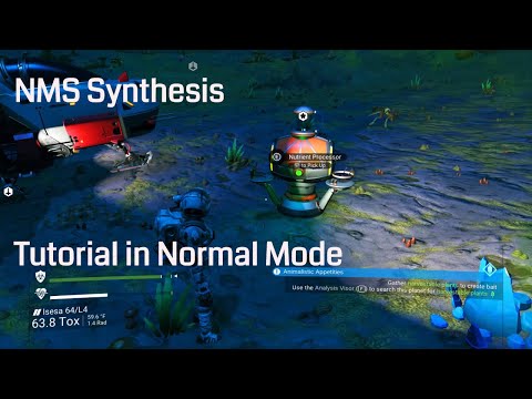No Man's Sky Synthesis | Tutorial in Normal Mode | The Nutrient Processor