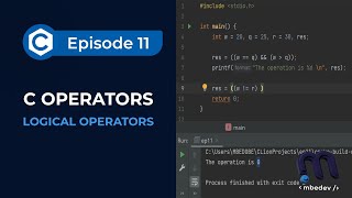 Download the video "#11: Logical Operators in C | C Programming for Beginners"