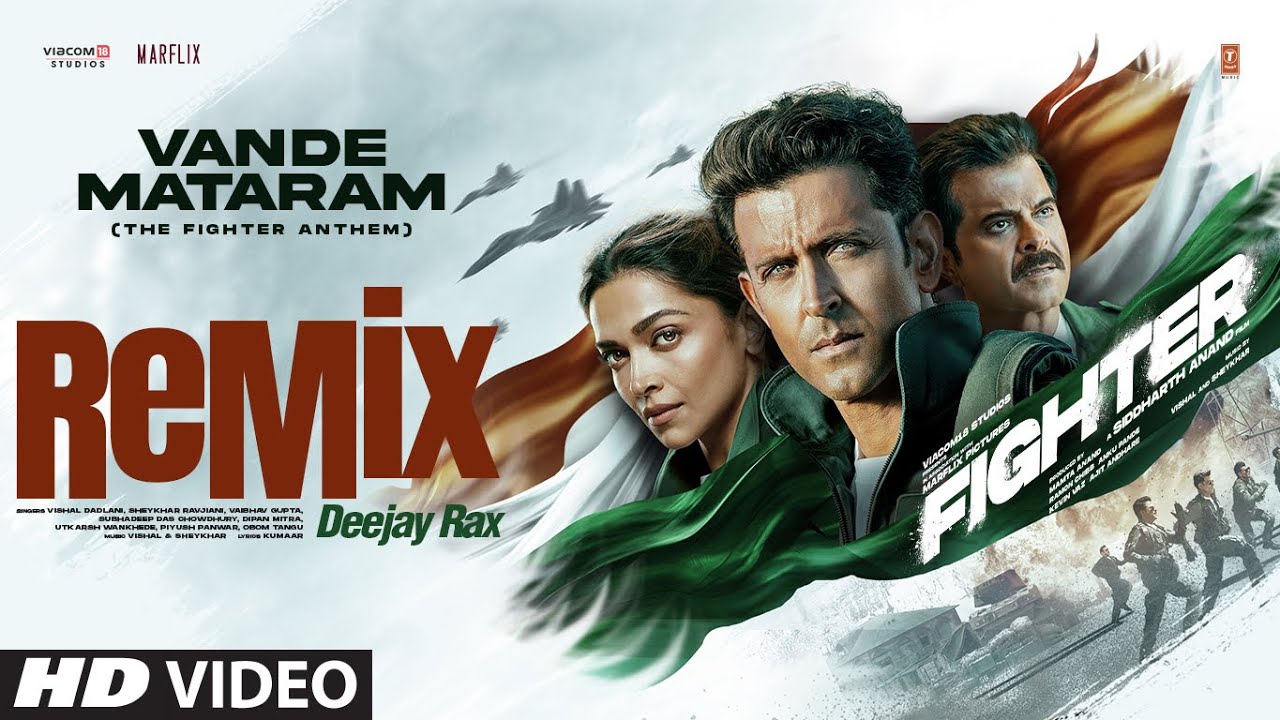 Vande Mataram🇮🇳 - The Fighter Anthem Remix | Hrithik Roshan | Independence Day Special | Deejay Rax