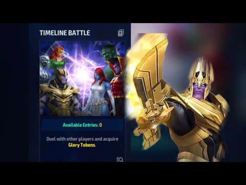 Solo Thanos in Timeline Battle