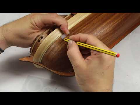 36 - Trazado de patrón para chapas de aluminio. HMS Terror - Modelismo Naval