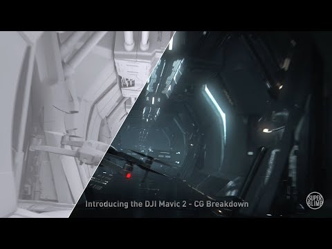 CGI/VFX Process Breakdowns for DJI Mavic 2 Drone by SUPERBLIMP