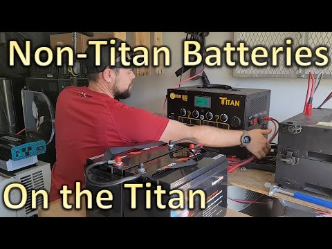 Titan Solar Generator Expanded with Ampere Time (aka LiTime) 12v Batteries