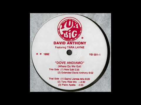 David Anthony Feat. Tara Layne - Dove Andiamo (Where Do We Go!) (Extended David Anthony)