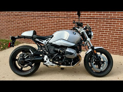 2022 BMW R Nine T Pure exhaust Akrapovic Titanium