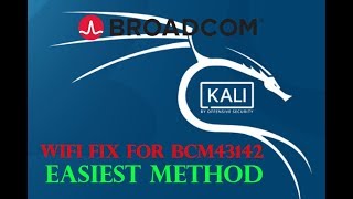 [Easiest Method] Broadcom WIFI installation for Kali LINUX. BCM43142 Chipset.