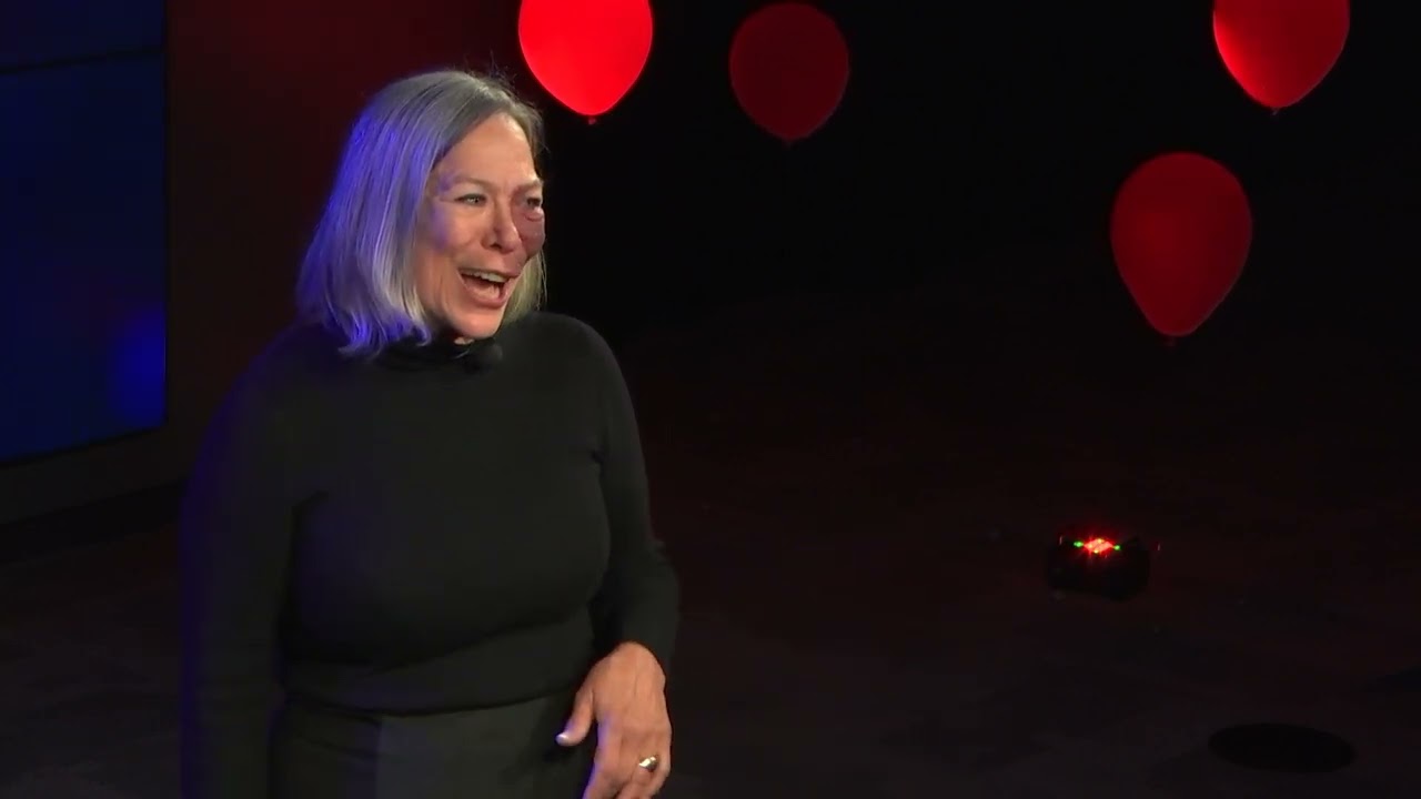 Janet Harvey on stage