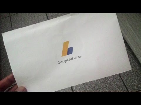 Chegou minha carta do Google Adsense!!!