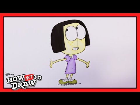 Big City Greens Cartoon Comes to Life 🖊️ | Tilly | How Not To Draw | @disneychannelanimation