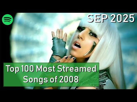Top 100 Most Streamed Songs of 2008