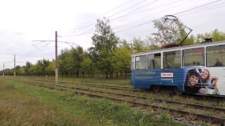 preview picture of video '[Tram]Naberezhnye Chelny. 71-605'