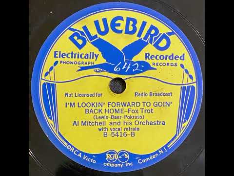 I’m Lookin’ Forward To Goin’ Back Home - Al Mitchell & His Orchestra & Vocalist Dick Robertson(1934)