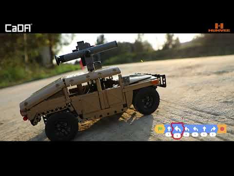 Slide 2 - 1:14 Military Desert Humvee - 628 pcs (video)