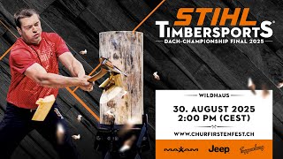 STIHL TIMBERSPORTS® DACH Pro Final 2025 – livestream