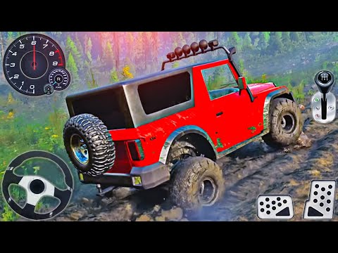 4x4 Offroad Jeep Racing Simulator - SUV Car Prado Rivals Driving - Android GamePlay