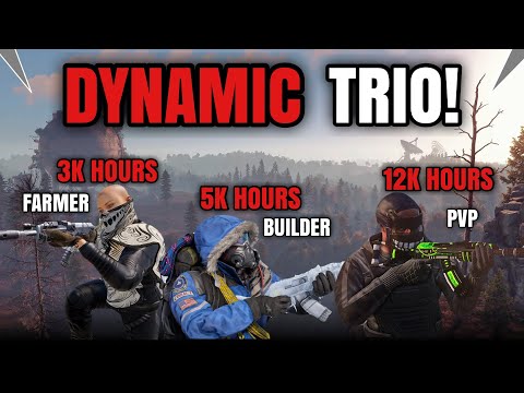 How the MOST DYNAMIC trio CONTROLS on WIPE day! - RUST CONSOLE EDITION