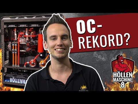 Höllenmaschine 8: Knacken wir den Übertaktungs-Rekord mit der8auer? | #OC #Gaming-PC