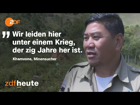 Lebensgefahr in Laos: Wie Blindgänger aus dem Krieg das Land verseuchen | auslandsjournal