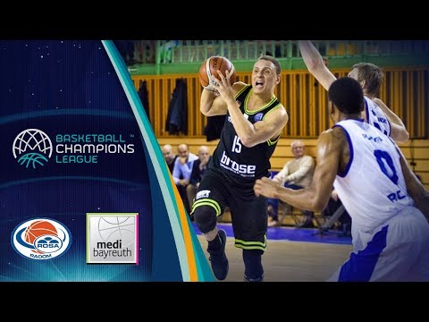 Rosa Radom v medi Bayreuth - Highlights - Basketball Champions League 2018