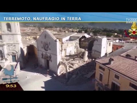 Terremoto, naufragio in terra
