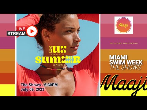 MAAJI 4K Fashion - Live edit from Miami Swim Week 2023 - The Shows | Exclusively by FashionStockTV