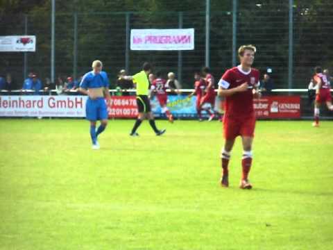 FFC Freiburger FC geht 1-0 beim SV Oberachern in Führung 03.10.2012 Verbandsliga