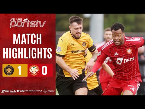 Carrick Rangers 1 - 0 Portadown | Sports Direct Premiership | 11/10/25