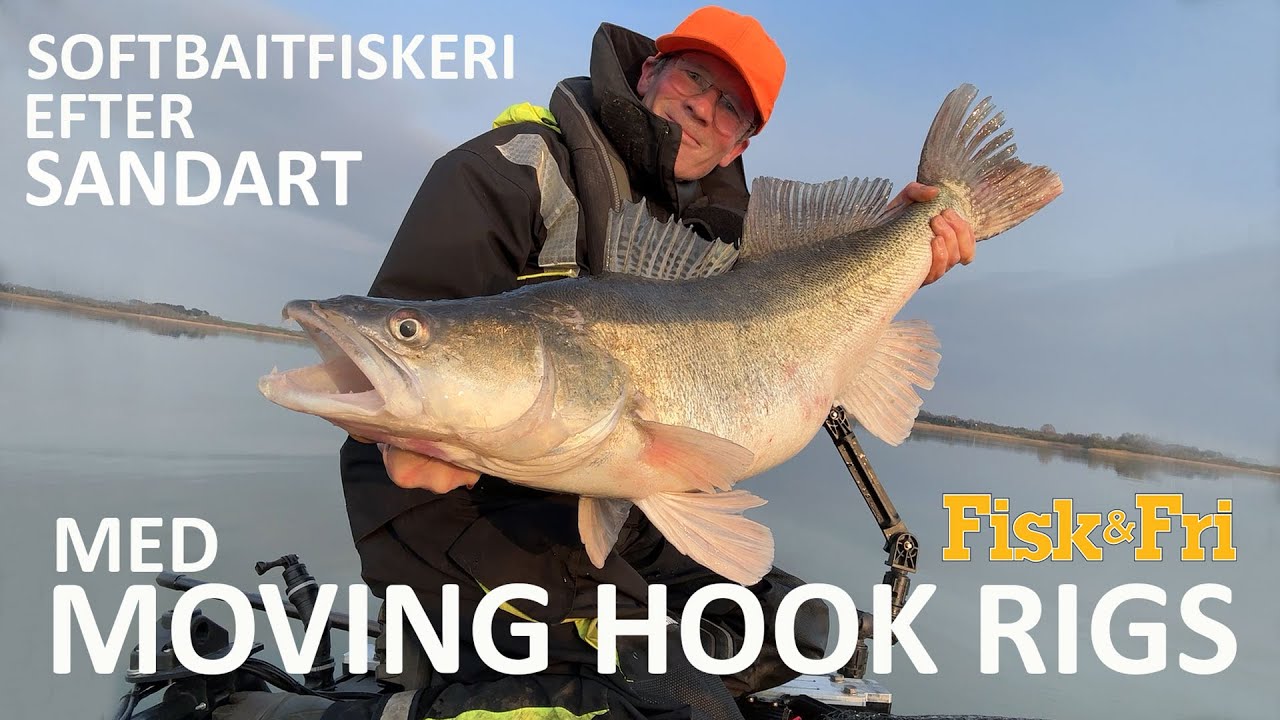 NY SOFTBAIT VIDEO: FANG FLERE SANDART MED MOVING HOOK RIGS