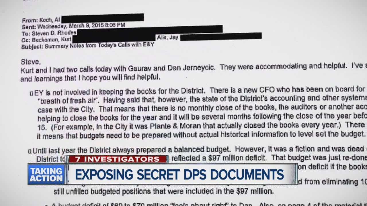Exposing secret DPS documents
