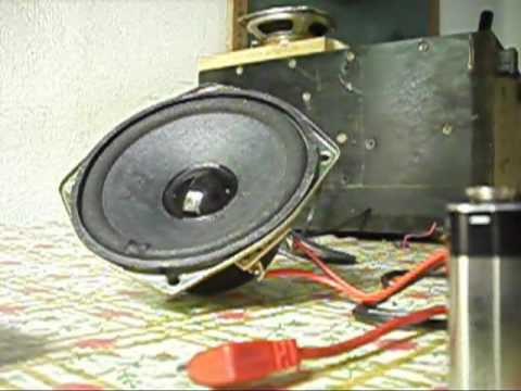 Woofer  vs  9 volts