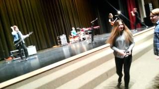 Foreign Figures live concert at my school