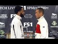 LAMONT PETERSON & SERGEY LIPINETS GO FACE TO FACE AT FINAL PRESS CONFERENCE - FULL FACE OFF VIDEO