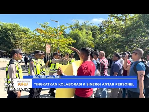 POLRES PIDIE JAYA GELAR SISPAMKOTA