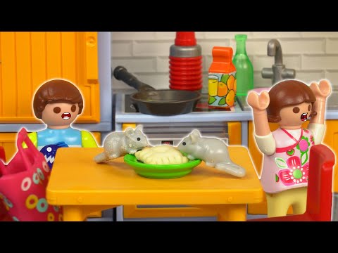 Playmobil po polsku Wesołe przygody Klary i Kuby nieproszeni goście