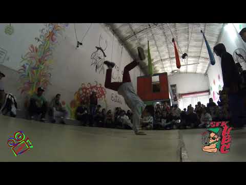 Battle of the Kids Junin - Bboy Salvi Rock vs Bboy Juli Rock - 1ra ronda