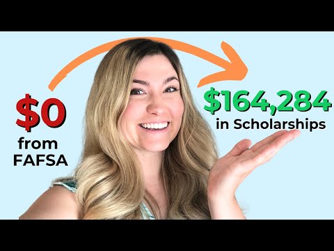 How I went from NO financial aid to WINNING $164,284 in scholarships and graduating DEBT-FREE