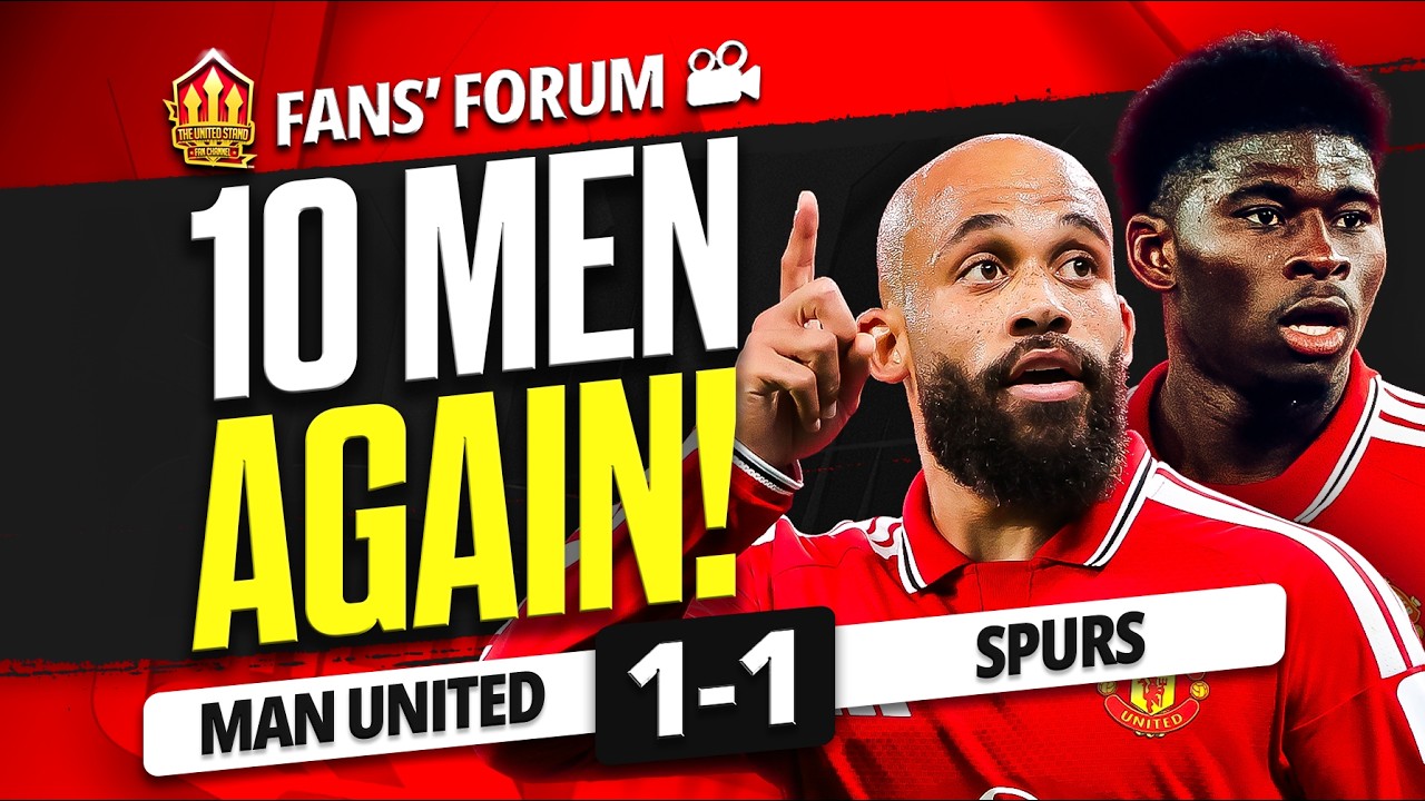 Absolutely BOTTLED IT! Man United 1 - 1 Spurs! Fans Forum