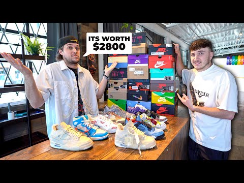 Massive Sneaker Trade For $5000 Mystery Box!