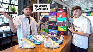 Massive Sneaker Trade For $5000 Mystery Box!