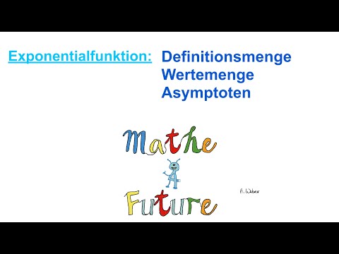 Exponentialfunktion: Definitions- und Wertemenge und Asymptoten bestimmen