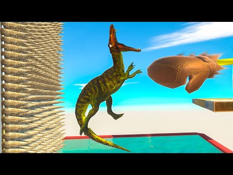 CaN AnyOne DoDge PunCh BeLoW when JuMP dOwn and FaCe AduLt aLiEn - Animal Revolt Battle Simulator