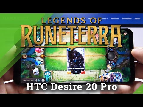 Legends of Runeterra Game Test on HTC Desire 20 Pro – Performance Checkup