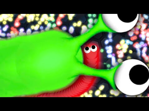 Slither.io Pro Tiny Snake vs Giant Noob Snakes - Epic Slitherio Gameplay