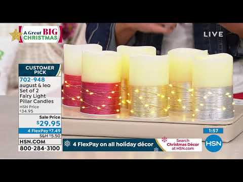HSN | august & leo Holiday Home by Giuliana Rancic 10.27.2020 - 02 PM