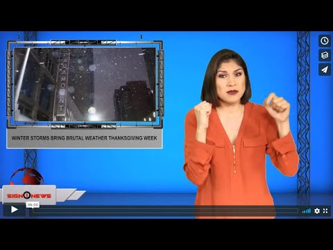 Sign1News 11.25.19 - News for the Deaf community powered by CNN in American Sign Language (ASL).