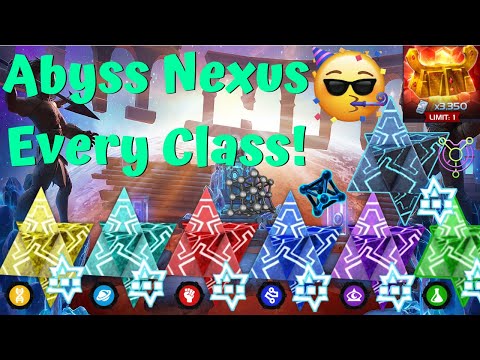 CEO WHALING! MASSIVE CYBER CRYSTAL OPENING! ABYSS NEXUS OF EVERY CLASS!! - Marvel Contest Champions