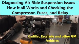 Cadillac Escalade and other GMs - Air Suspension System and Compressor Diagnosis