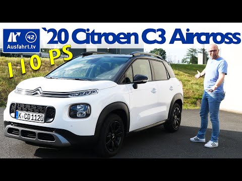 2020 Citroën C3 Aircross PURETECH 110 - Kaufberatung, Test deutsch, Review, Fahrbericht Ausfahrt.tv