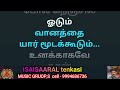 விழியே கதை எழுது Karoake TamlL LYRICS TENKASI Isaisaral Music