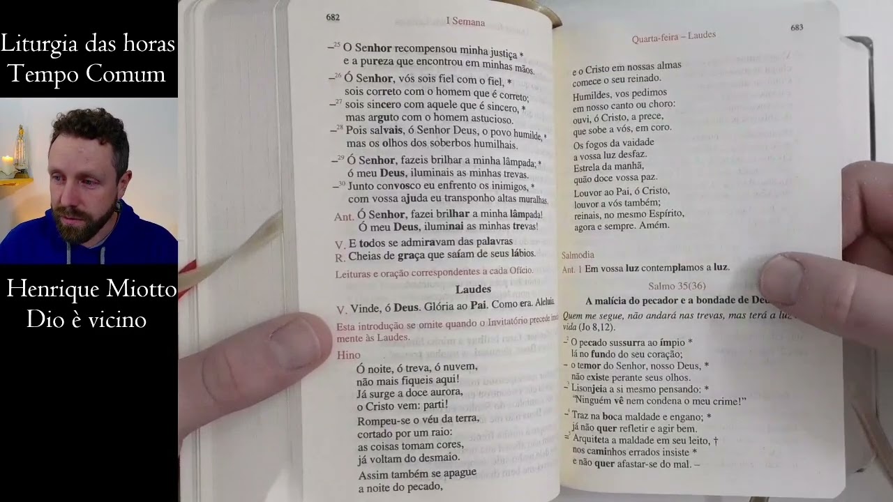 Liturgia das horas - Tempo Comum